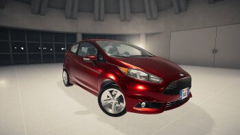 Ford Fiesta Mk6 (2009-2017) для Car Mechanic Simulator 2021