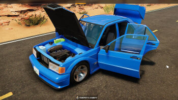 Mercedes-Benz 190E Evolution 2 для Car Mechanic Simulator 2021