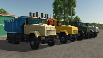 КрАЗ 65032 для Farming Simulator 2025