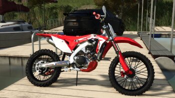 Honda CRF450R для Farming Simulator 2025