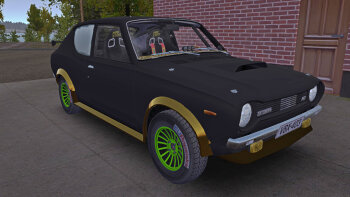 Сохранение "Раллийная Сатсума в черно-матово золотом цвете" для My Summer Car