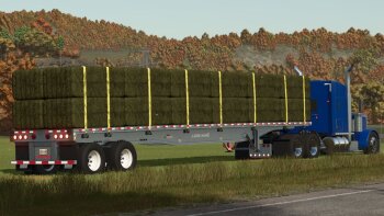Lode King Flatbed Aluminium для Farming Simulator 2025
