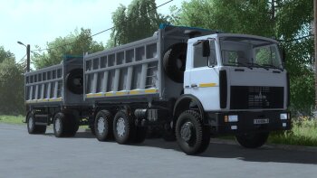 МАЗ 5516/551605 для Farming Simulator 2025