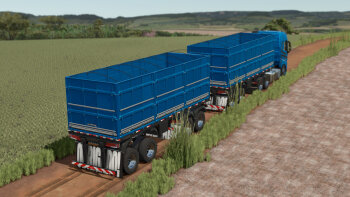 Randon Short Bulk Road Train для Farming Simulator 2025
