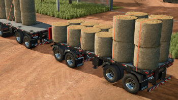 Randon Short Bulk Road Train для Farming Simulator 2025