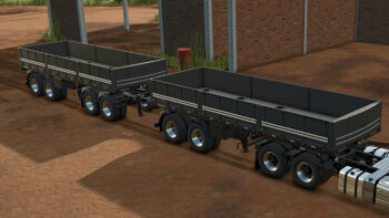 Randon Short Bulk Road Train для Farming Simulator 2025