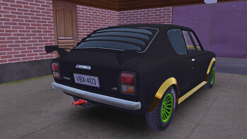 Сохранение "Раллийная Сатсума в черно-матово золотом цвете" для My Summer Car