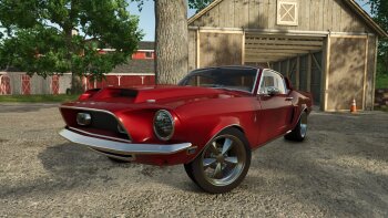 1968 Ford Shelby GT500 для Farming Simulator 2025