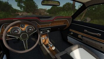 1968 Ford Shelby GT500 для Farming Simulator 2025