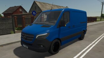 2018 Mercedes-Benz Sprinter Pack для Farming Simulator 2025