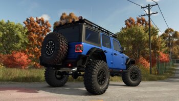 2024 Jeep Wrangler Rubicon для Farming Simulator 2025