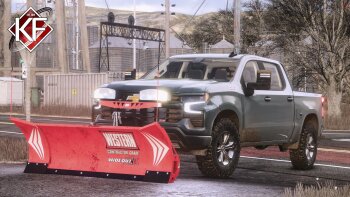 Chevrolet Silverado 1500 2023-2025 для Farming Simulator 2025