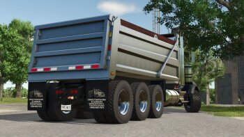Kenworth T800 Dumper для Farming Simulator 2025