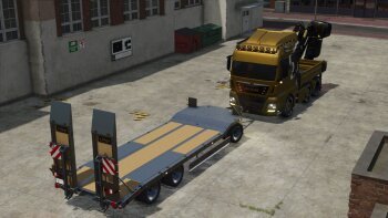MAN TGX Semi-truck Pack для Farming Simulator 2025