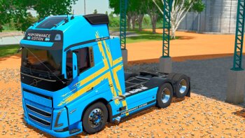 Volvo FH16 South-America для Farming Simulator 2025