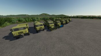 ГАЗ-66 Пак для Farming Simulator 2025