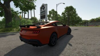 2024 Ford Mustang Dark Horse для Farming Simulator 2025