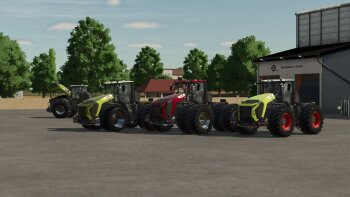 CLAAS Xerion 12.650 WobbyTec (IC) для Farming Simulator 2025