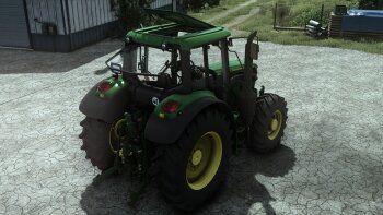 John Deere 6110M Series для Farming Simulator 2025