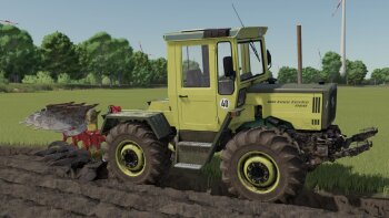 Mercedes-Benz MB-trac Series для Farming Simulator 2025