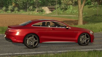 Mercedes-Benz S500 Coupe для Farming Simulator 2025