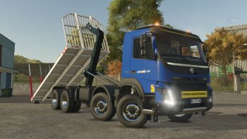 Volvo FMX Ampiroll 8x4 для Farming Simulator 2025