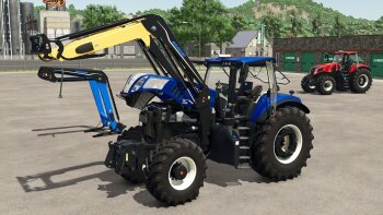 New Holland T8 Frontloader для Farming Simulator 2025