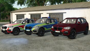 BMW X3 30D 2018 для Farming Simulator 2025
