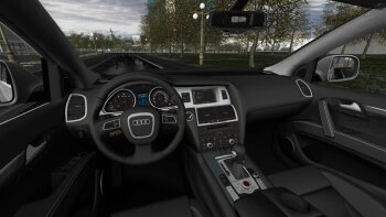 Audi Q7 1-St Gen 2009 для Car City Driving (1.5.9.2)