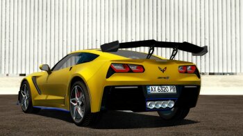 Chevy Corvette ZR1 2019 для Car City Driving (1.5.9.2)