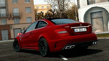 Mercedes-Benz C63 W204 Coupe 2012 для Car City Driving (1.5.9.2)