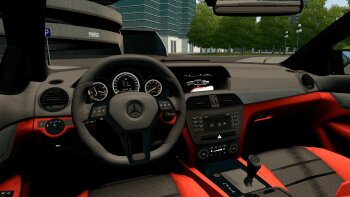 Mercedes-Benz C63 W204 Coupe 2012 для Car City Driving (1.5.9.2)