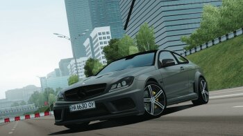 Mercedes-Benz C63 W204 Coupe 2012 для Car City Driving (1.5.9.2)
