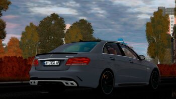 Mercedes-Benz E63 W212 2015 для Car City Driving (1.5.9.2)