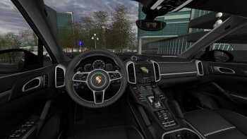 Porsche Cayenne Turbo S 2015 для Car City Driving (1.5.9.2)
