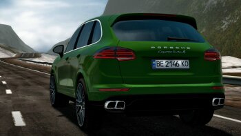 Porsche Cayenne Turbo S 2015 для Car City Driving (1.5.9.2)