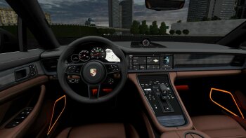 Porsche Panamera Turbo 2017 для Car City Driving (1.5.9.2)