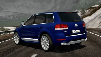 Volkswagen Touareg R50 2008 для Car City Driving (1.5.9.2)