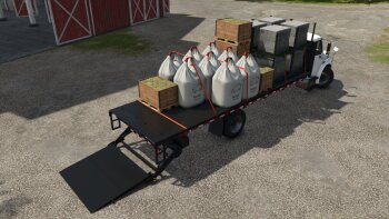 Freightliner M2 Stakebed (AutoLoad) для Farming Simulator 2025