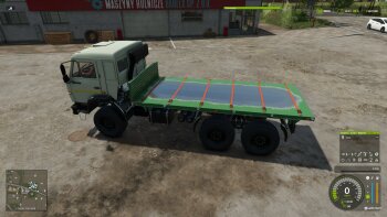 КамАЗ 6x6 для Farming Simulator 2025