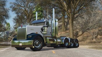 Kenworth W900L для Farming Simulator 2025