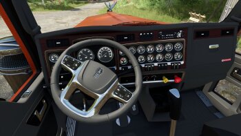 Kenworth W900L для Farming Simulator 2025