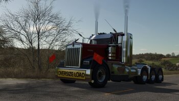 Kenworth W900L для Farming Simulator 2025
