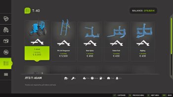 ЛТЗ Т-40 для Farming Simulator 2025