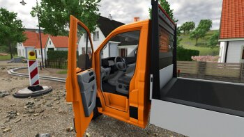 MAN TGE Flatbed для Farming Simulator 2025