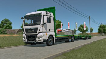 MAN TGX 6x2 Straw Bale для Farming Simulator 2025
