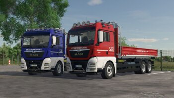 MAN TGX Hooklift для Farming Simulator 2025