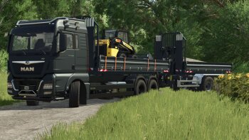 MAN TGX Hooklift для Farming Simulator 2025
