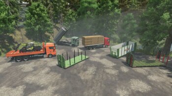 MAN TGX Hooklift для Farming Simulator 2025
