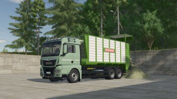 MAN TGX Hooklift для Farming Simulator 2025